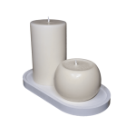 K3W – paplātes svečturis un 2 stāvsveces, dažādi varianti