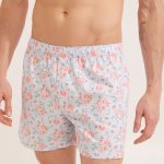 Kokvilnas brīvie bokseršorti DEBESS ROZES