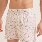 Bokseršorti no kokvilnas MEŽA DZĪVNIEKI