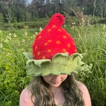 Filcēta Pirts cepure - Zemene