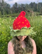 Filcēta Pirts cepure - Zemene