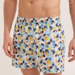 Kokvilnas brīvie bokseršorti PUTNI