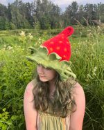 Filcēta Pirts cepure - Zemene - Attēls 2