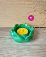 Svečturis "Ūdensroze", dažādas krāsas - Attēls 3