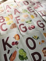 Alfabēts uzlīmes GARDUMI - Attēls 6