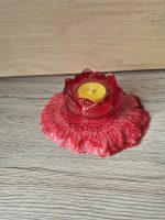 Svečturis "Ūdensroze" ar kristālisko paliktni, komplekts