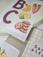 Alfabēts uzlīmes GARDUMI - Attēls 5