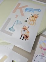 Uzlīmes "Alfabēts Pastelītis" - Attēls 5