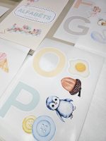 Uzlīmes "Alfabēts Pastelītis" - Attēls 3