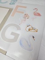 Uzlīmes "Alfabēts Pastelītis" - Attēls 2