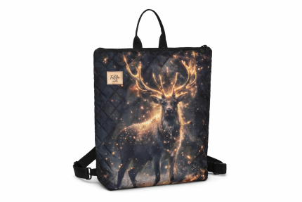 stilīga mugursoma ar briedi