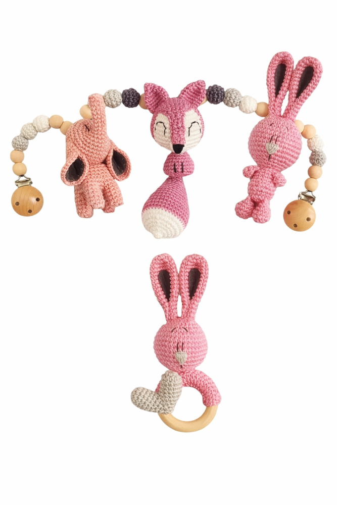 tamborēta ratu manta niezošiem zobiņiem