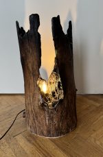Dedzināta koka lampa - Attēls 3