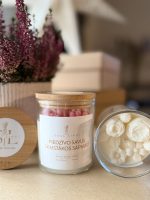 Dabīga sojas vaska svece PIEDZĪVO SAVUS SKAISTĀKOS SAPŅUS!