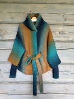 Adīta jaka zilganbrūnos toņos - Attēls 3