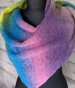 Vilnas lakats violeti zilos toņos - Attēls 3