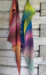 Vilnas lakats violeti zilos toņos - Attēls 2