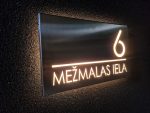 Mājas numura zīme ar LED apgaismojumu un tumsas sensoru - Attēls 14