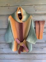 Adīta jaka oranžos toņos - Attēls 2