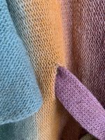 Adīta jaka oranžos toņos - Attēls 4