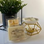 Aromlampa un divi kūstošā, aromātiskā vaska iepakojumi