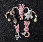 Tamborētu rotaļlietu komplekts meitenei