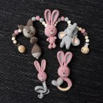 Tamborētu rotaļlietu komplekts meitenei