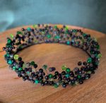 Pērlīšu kronis "Melnais Mežs"