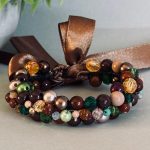 Akrila pērlīšu rokassprādze