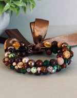 Akrila pērlīšu rokassprādze