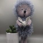 Automašīnas spoguļa piekariņš - Ezītis Miglā