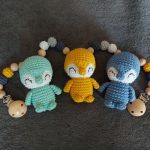 Tamborēta ratu manta "Pingvīniņi"