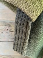 Adīta jaka zili zaļi pelēkos toņos - Attēls 6