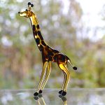 Stikla figūra - ŽIRAFE