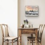 Glezna KOŠUMS BALTĀ MIERĀ - Attēls 2