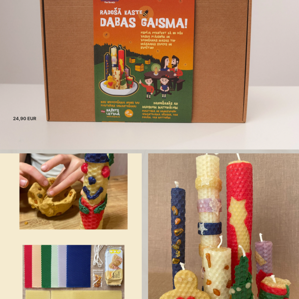 Radošā kaste "Dabas gaisma"