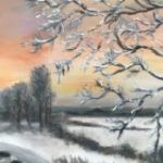 Glezna KOŠUMS BALTĀ MIERĀ - Attēls 5