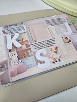 Lipekļu grāmata "Dzīvnieku burtiņi". Lieliska dāvana bērnam. Mācies radoši burtiņus ar dzīvniekiem.