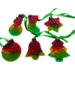 Eglīšu rotājumu komplekts, krāsains - Attēls 2