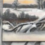 Glezna KOŠUMS BALTĀ MIERĀ - Attēls 4