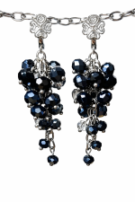 Auskari ar stikla pērlītēm