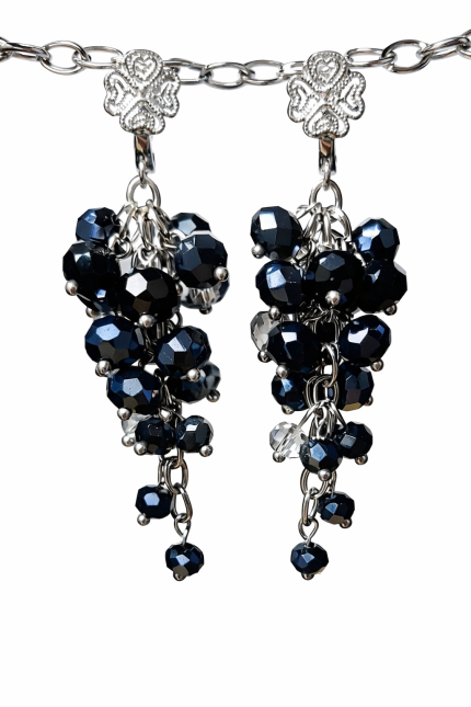 Auskari ar stikla pērlītēm