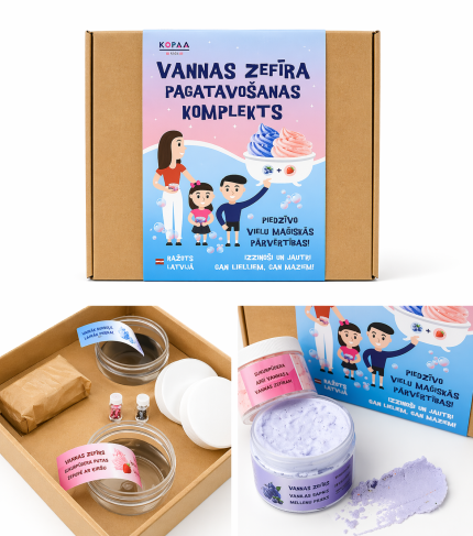 vanns zefīra pagatavošanas komplekts