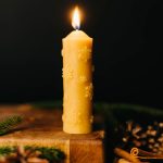 Bišu vaska svece "Pārsliņa"