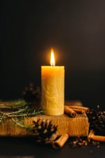 Bišu vaska svece "Ziemassvētki"