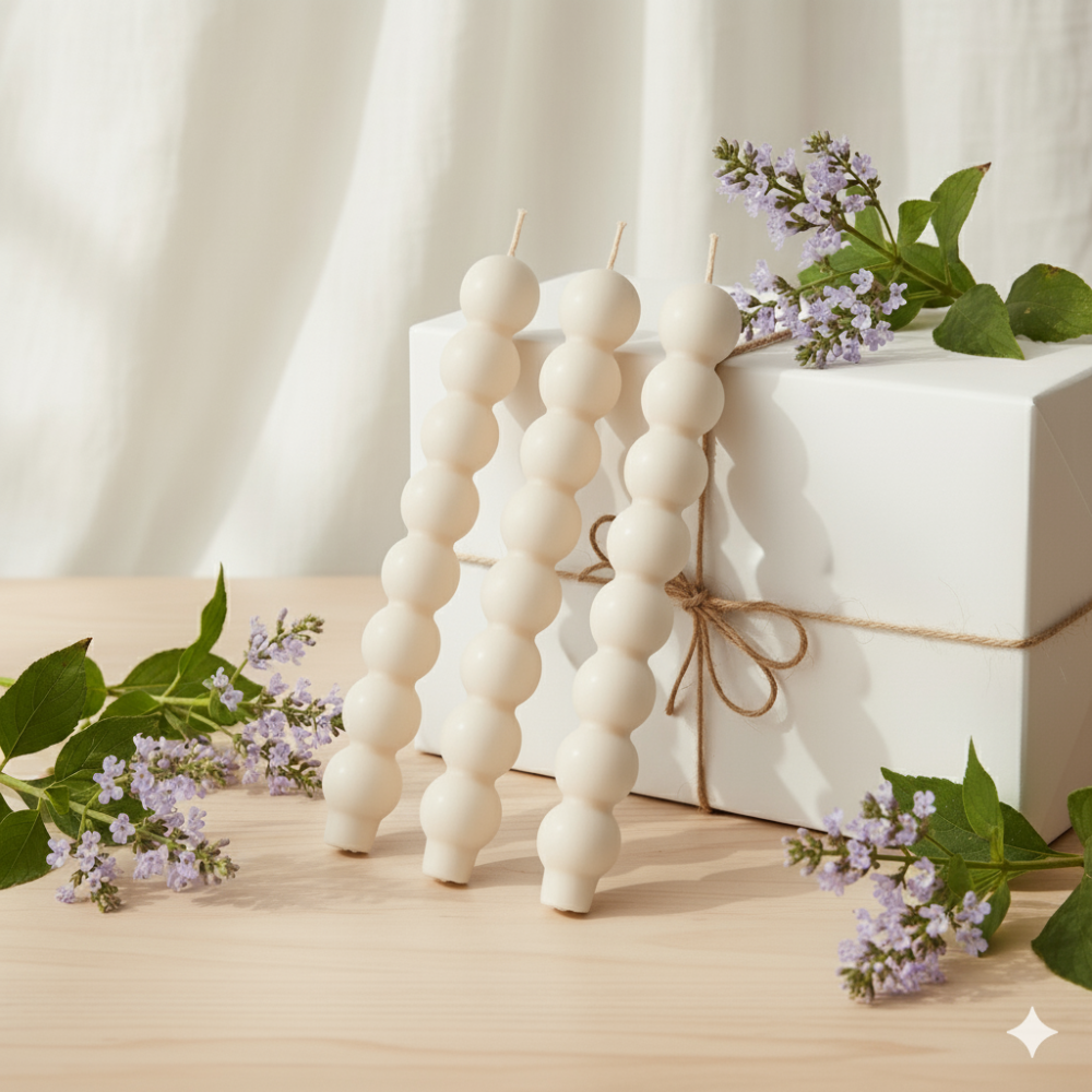 Stearīna sveces, 3.gab., dažādi aromāti (C34)