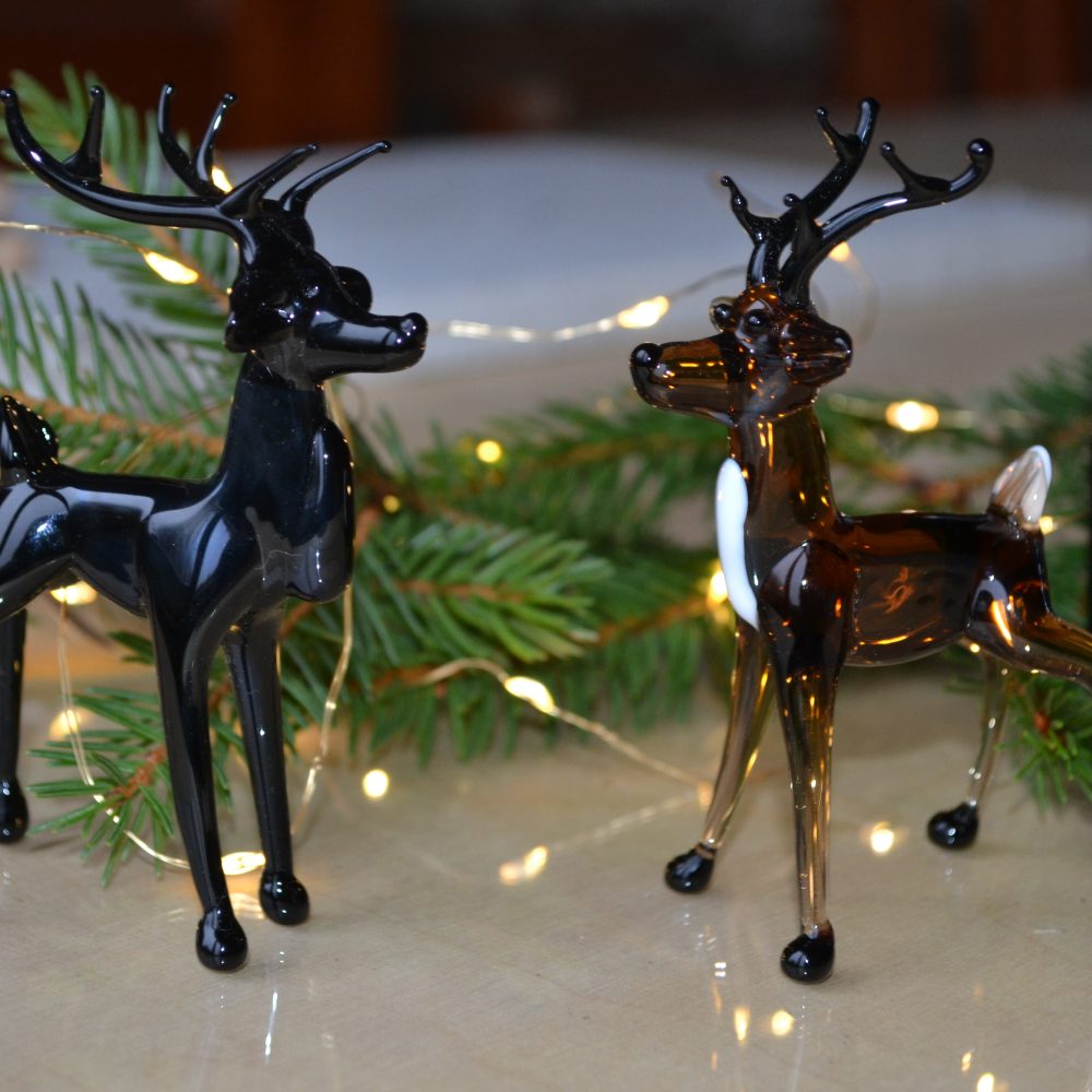 Stikla figūra - BRIEDIS