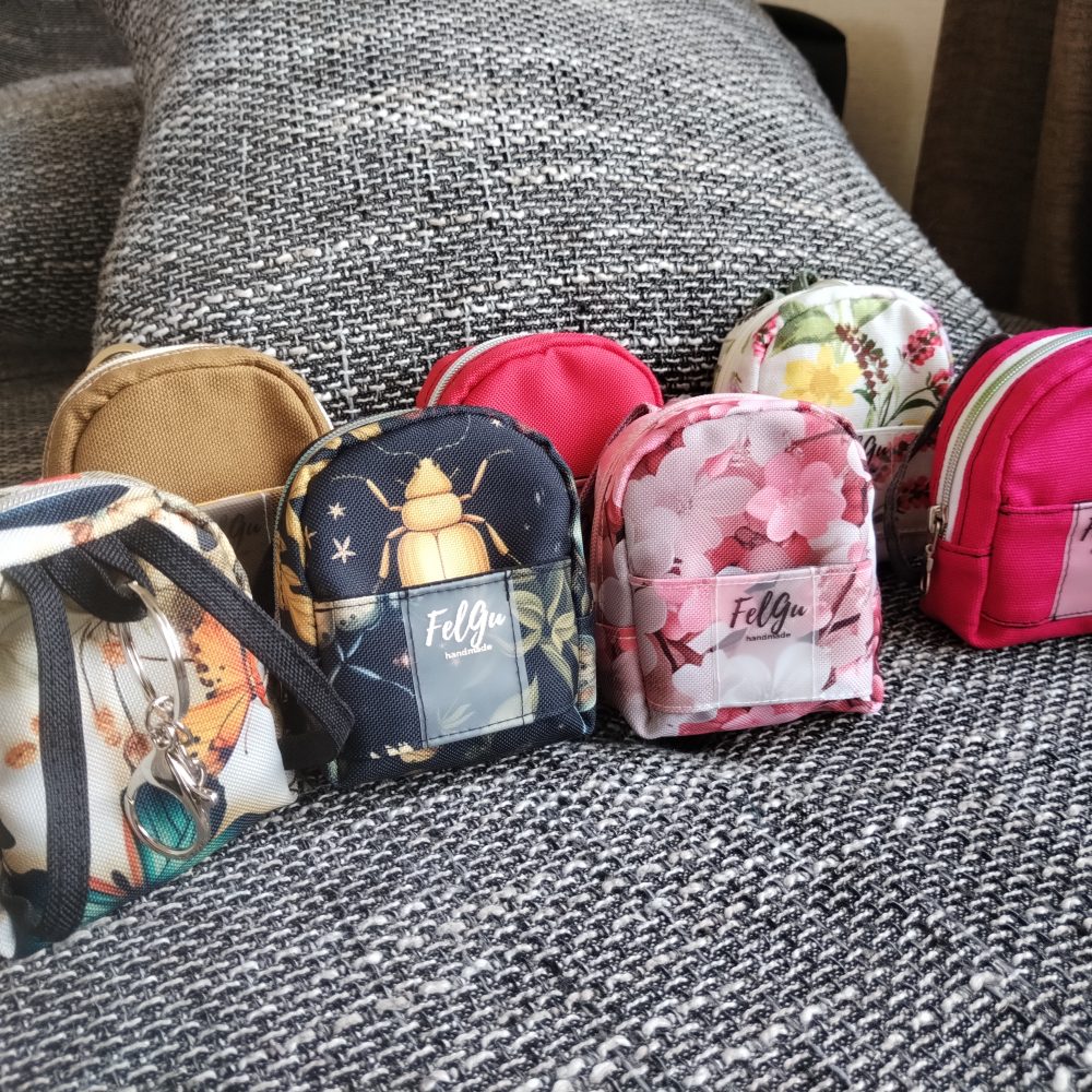 Maciņi - piekariņi "Mini mugursomiņas"