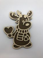 Ziemassvētku rotājumi - rūķis, piparkūku vīriņš, briedis - Attēls 3