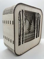 Dekoratīva ainiņa "Egles rotāšana" - Attēls 2